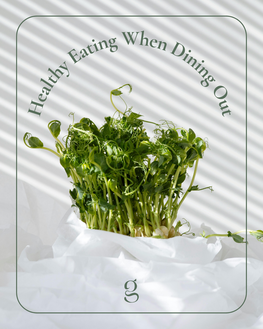 Healthy Eating When Dining Out