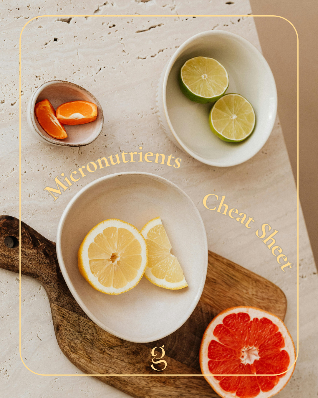 Micronutrients Cheat Sheet